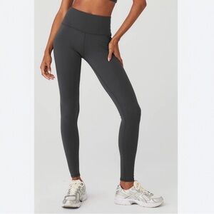 ALO Yoga Charcoal High-Waisted Leggings